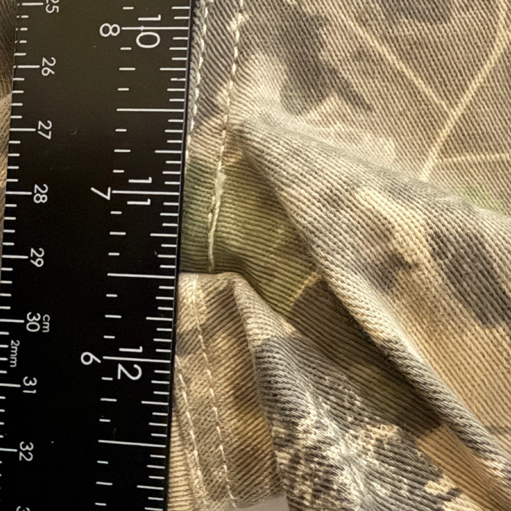 12th Tribe Camo Carpenter Pants Green Brown Forest Camouflage Utility NWT - Picture 11 of 12